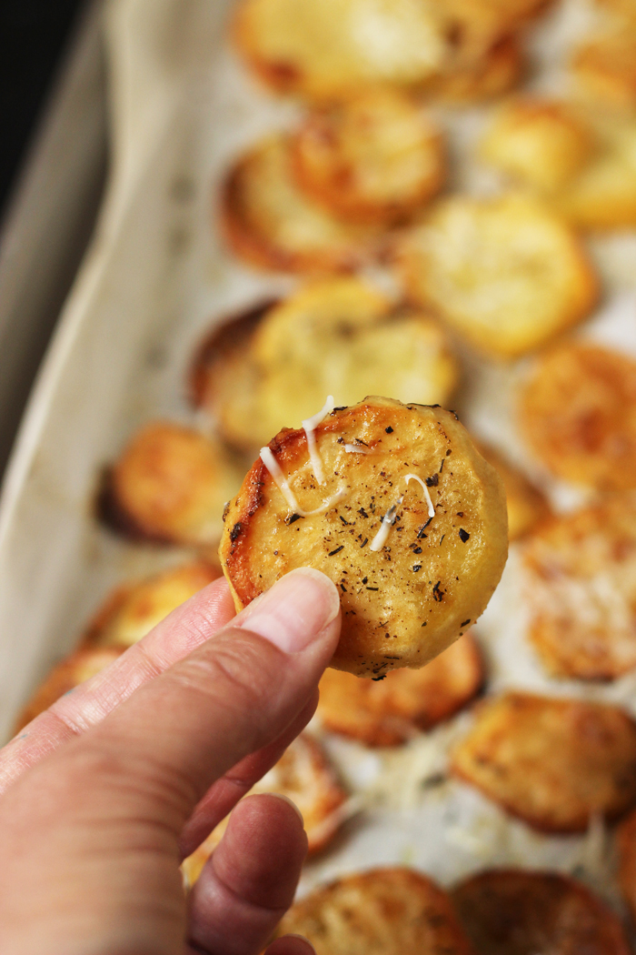 Parmesan Potato Coins | Good Cheap Eats