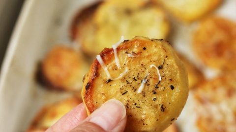 Parmesan Potato Coins