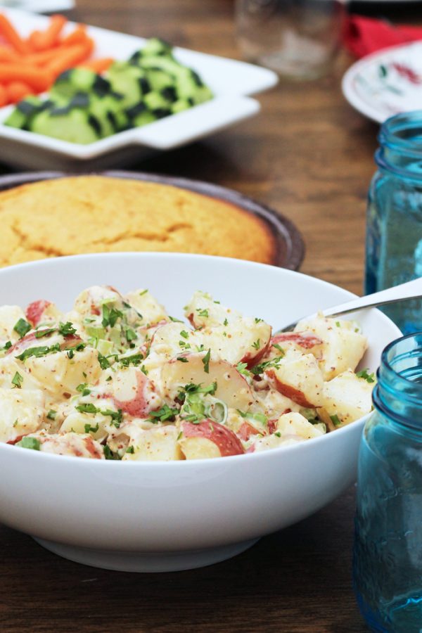 Red Potato Salad with Whole Grain Mustard Good Cheap Eats