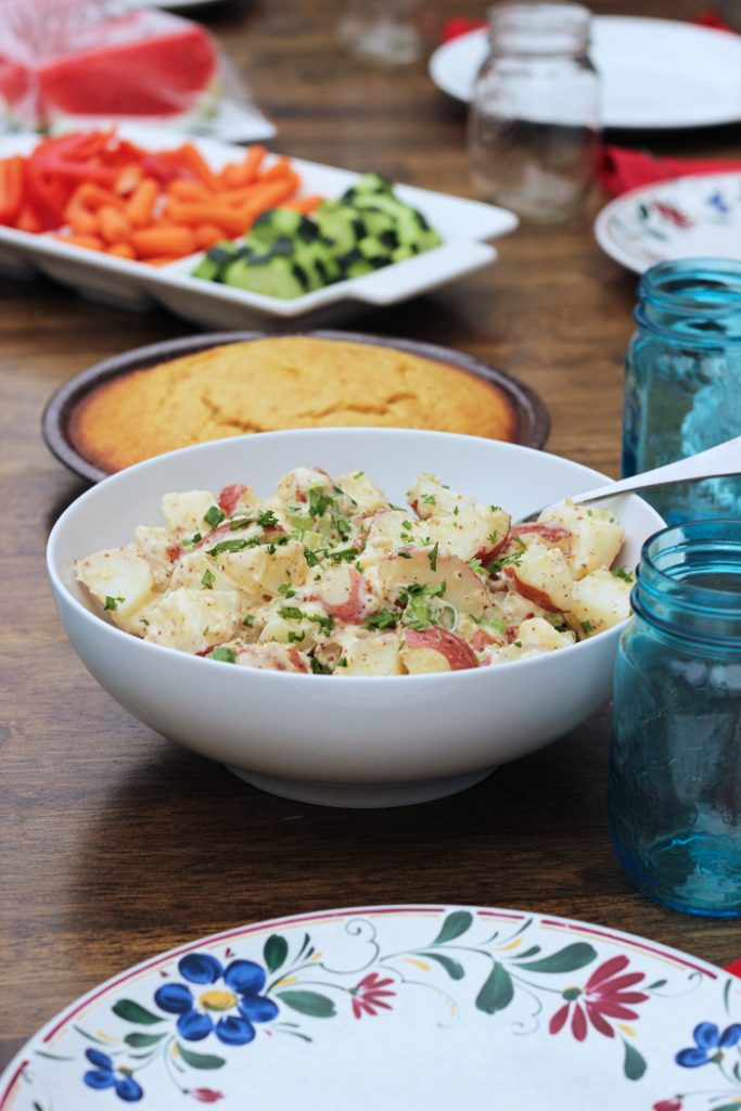 Red Potato Salad with Whole Grain Mustard Good Cheap Eats