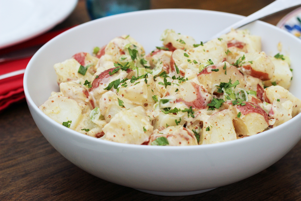 Whole Grain Mustard Potato Salad