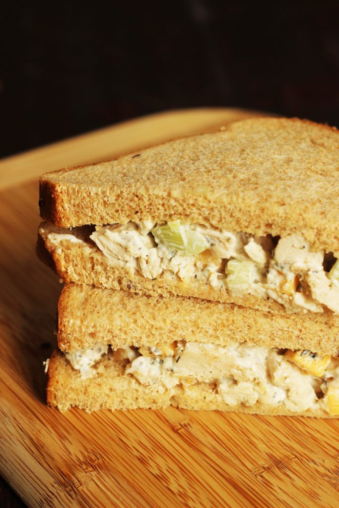 Receta de Sándwich de Ensalada de pollo LAM