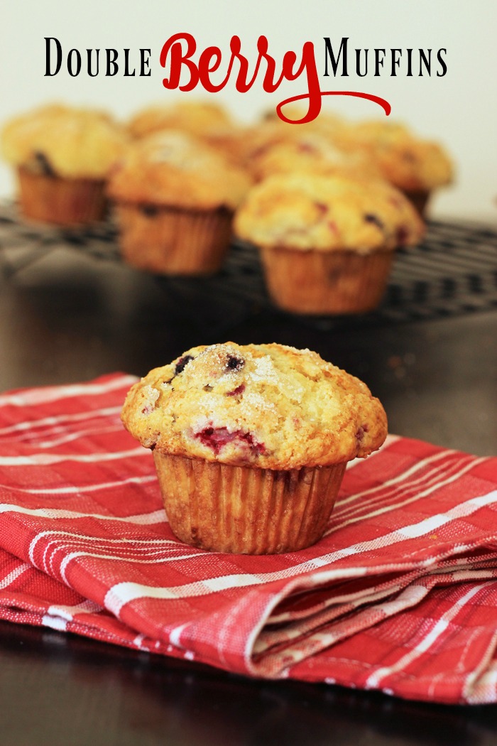 Double Berry Muffins with Ricotta Cheese | Good Cheap Eats