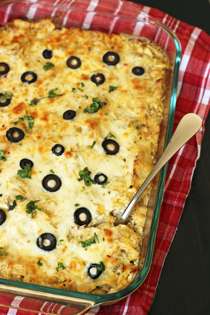 leftover turkey enchilada casserole