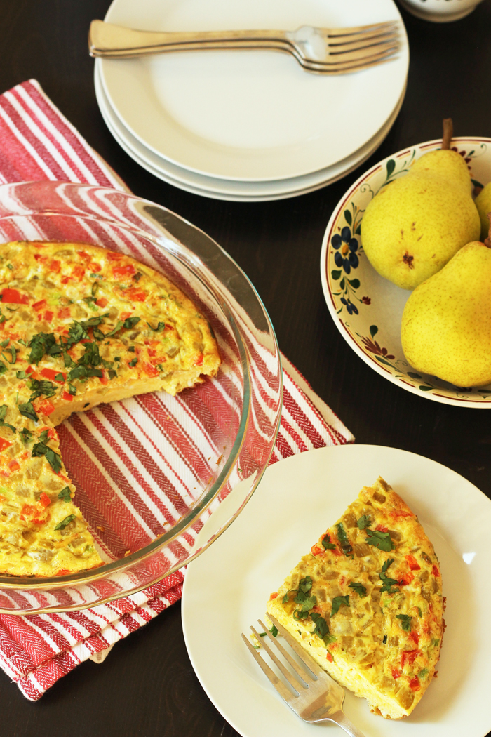 Southwestern Oven Omelet Recipe from Good Cheap Eats