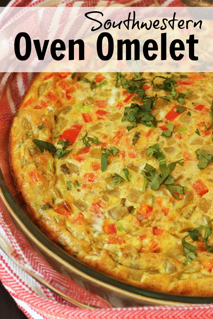 Southwestern Oven Omelet Recipe from Good Cheap Eats