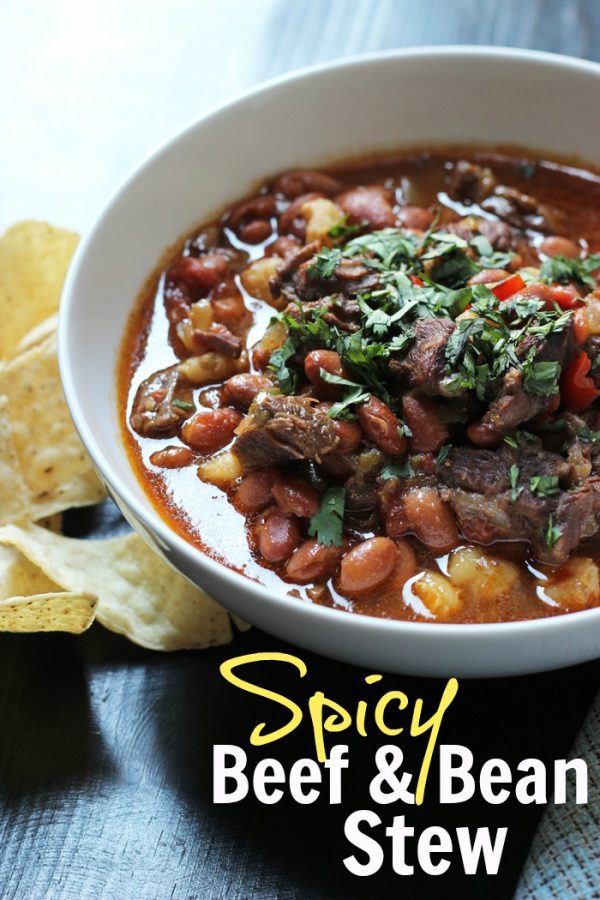 Spicy Beef And Bean Soup Recipe (Made In The Slow Cooker!)