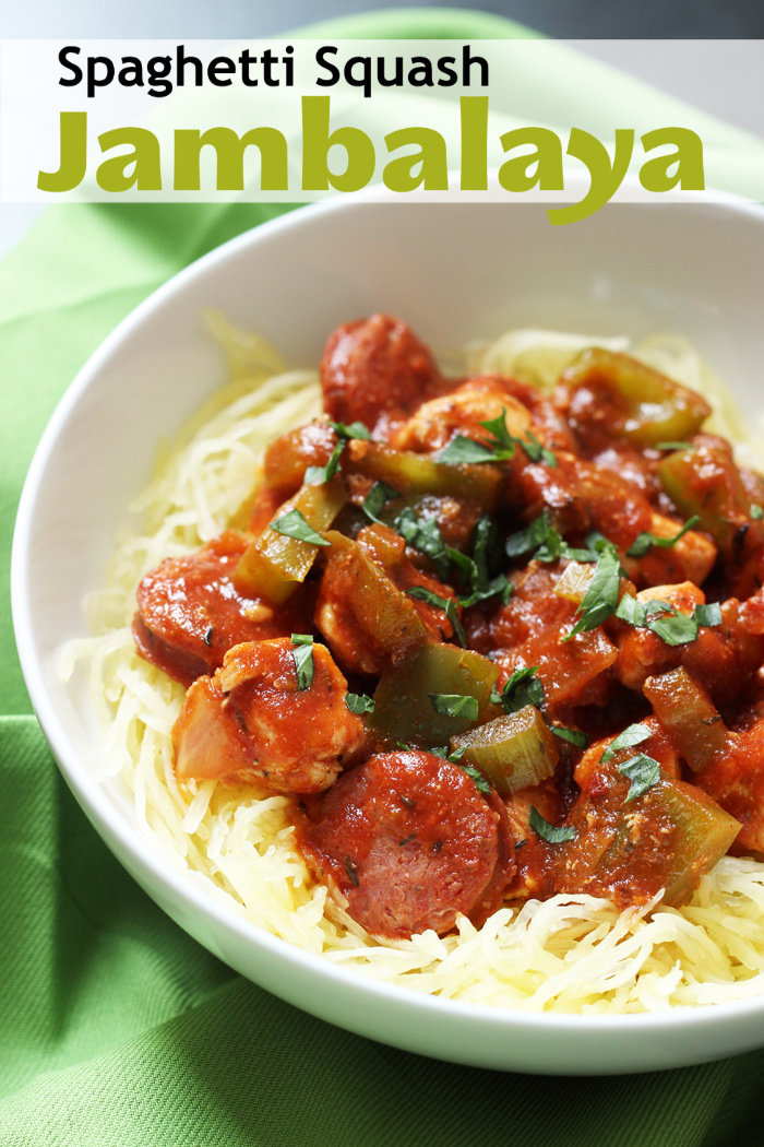 Spaghetti Squash Jambalaya | Good Cheap Eats