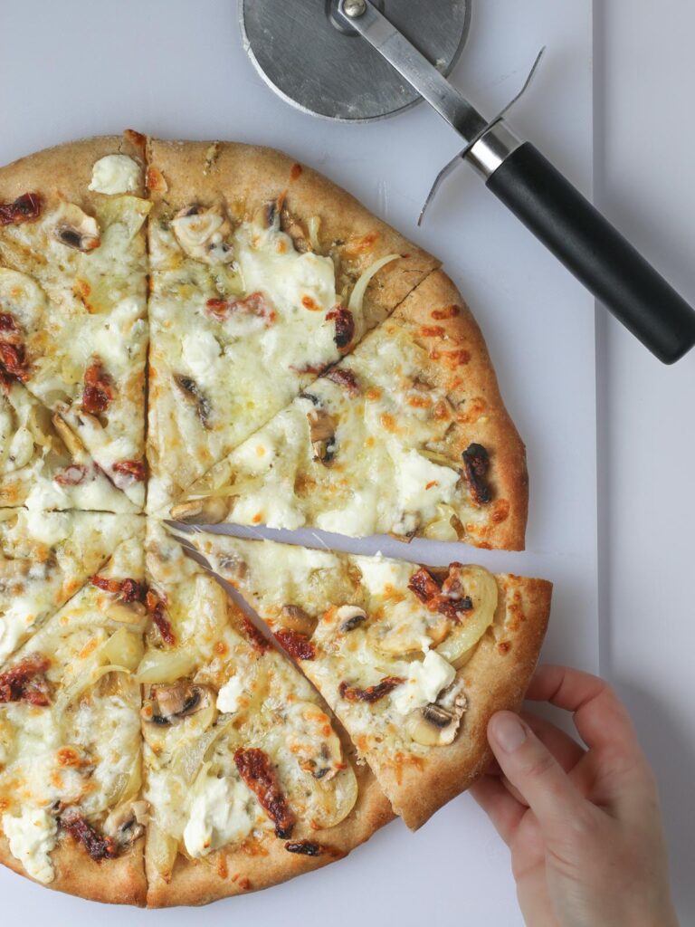 Goat Cheese Pizza Good Cheap Eats