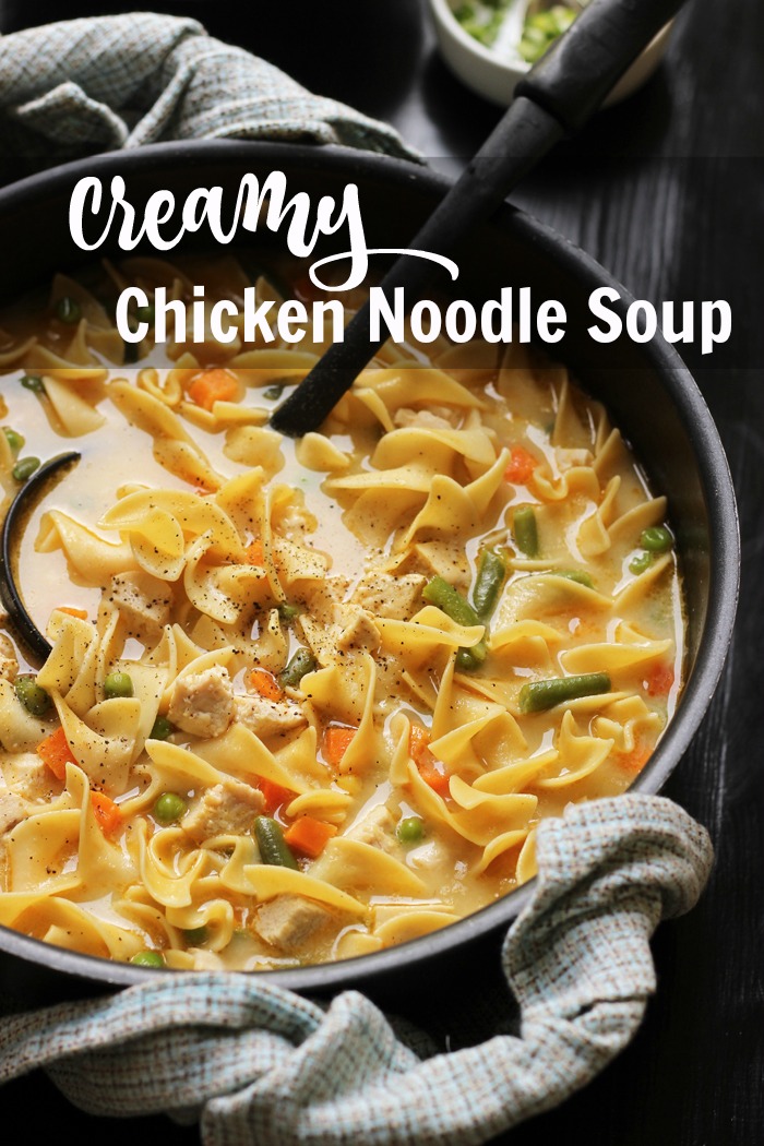 Creamy Chicken Noodle Soup | Good Cheap Eats