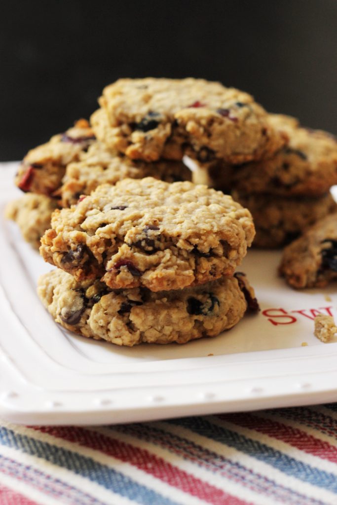 Cranberry Blueberry Oatmeal Cookies Good Cheap Eats