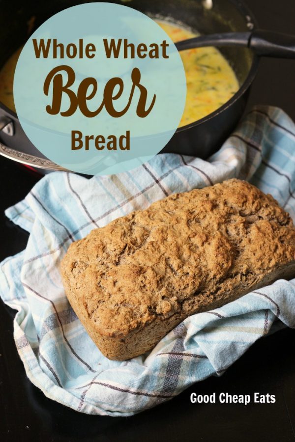 Whole Wheat Beer Bread Recipe (Quick and Easy!)