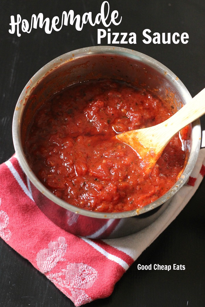 Homemade Pizza Sauce | Good Cheap Eats