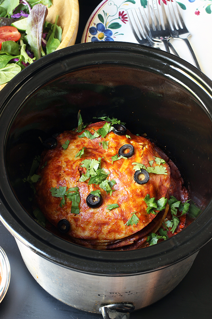 Slow Cooker Enchiladas