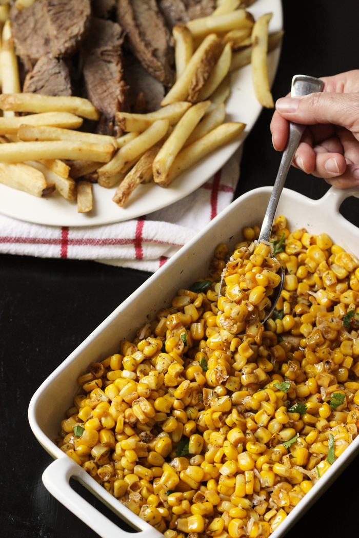 Seasoned Corn Off the Cob - Simple Summer Side - Good Cheap Eats