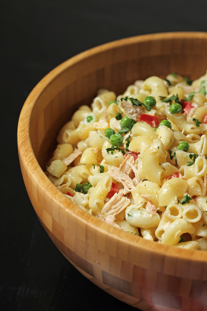 carbs in tuna macaroni salad