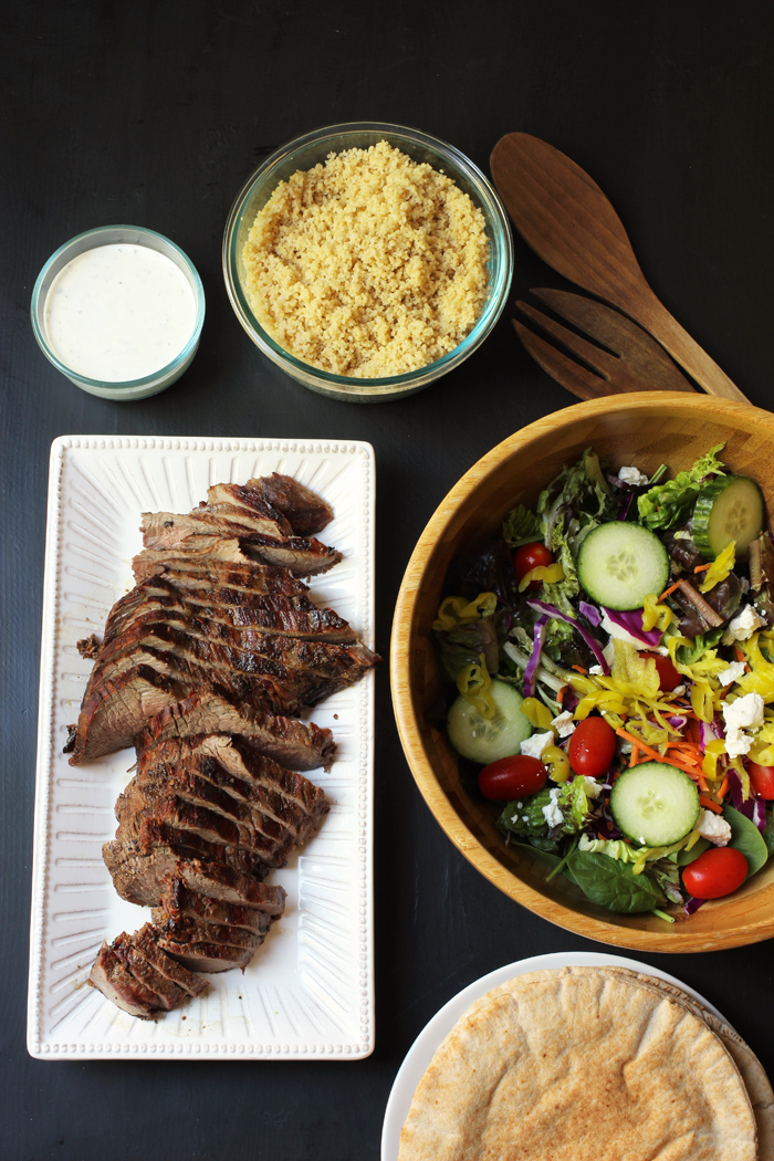 Easy Mediterranean Grilled Steak Recipe (Freezer-Friendly) - Good Cheap ...