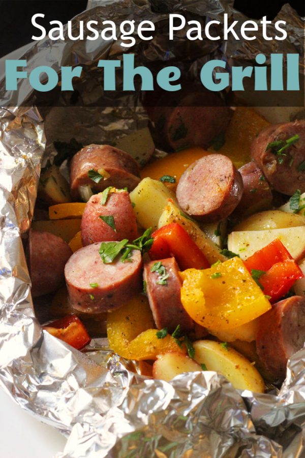 Sausage Packets for the Grill You Must Make - Good Cheap Eats