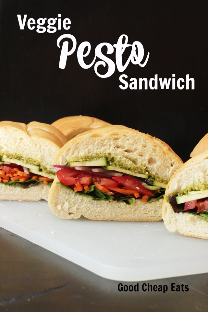 The Veggie Pesto Sandwich That's Perfect for Packing Good Cheap Eats