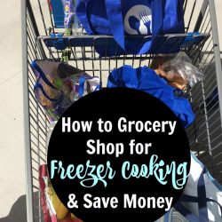 How to Grocery Shop for Freezer Cooking and Save Money | Good Cheap Eats