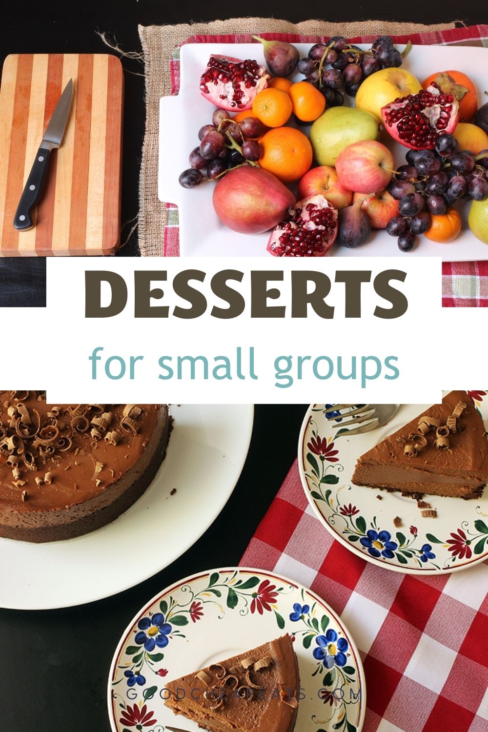 desserts for small groups PIN