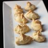 lemon meringues on a platter