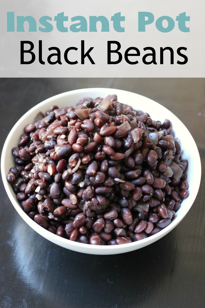 instant pot black beans