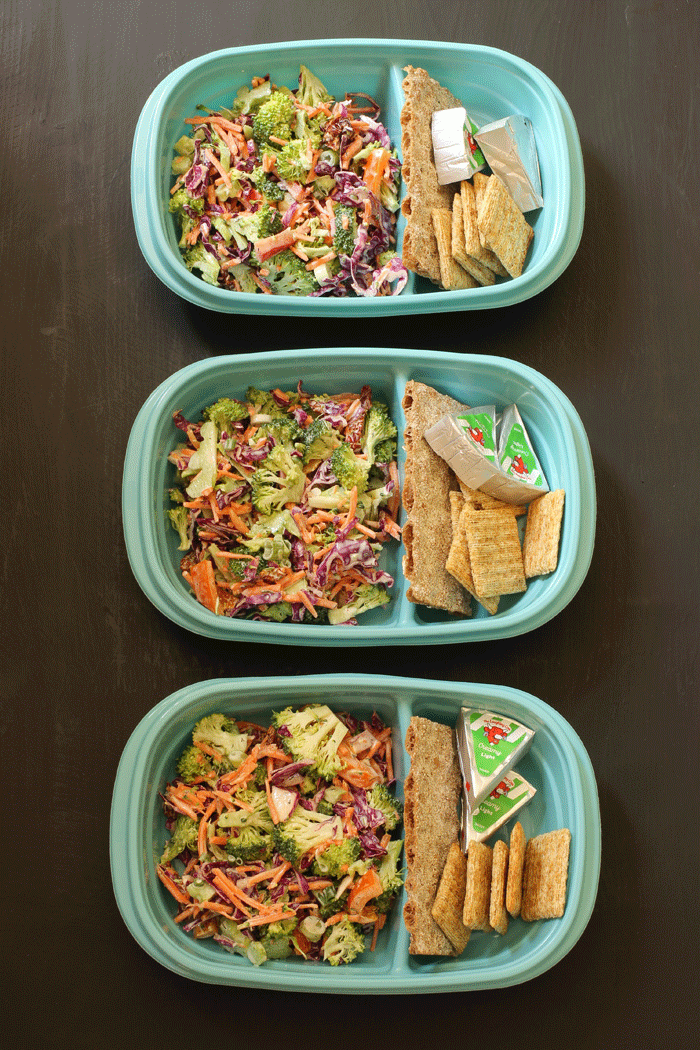 rainbow slaw meal prep