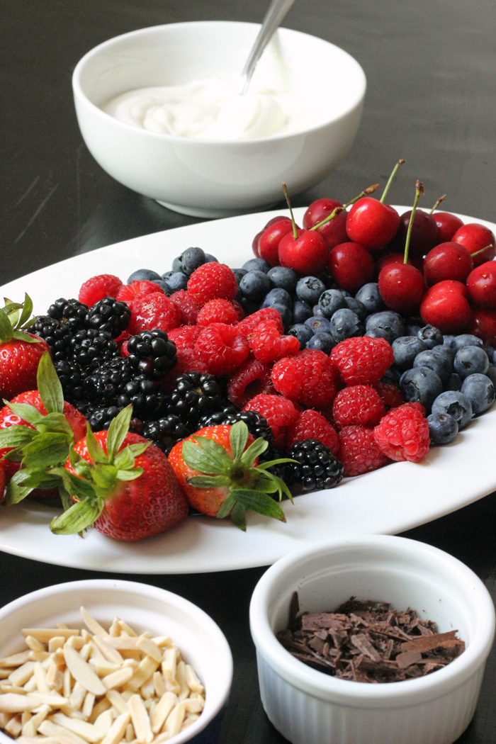 how to make a nice fruit platter