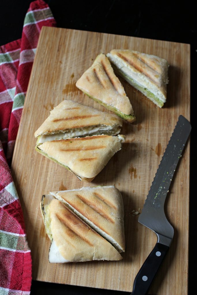 Turkey Pesto Panini Good Cheap Eats