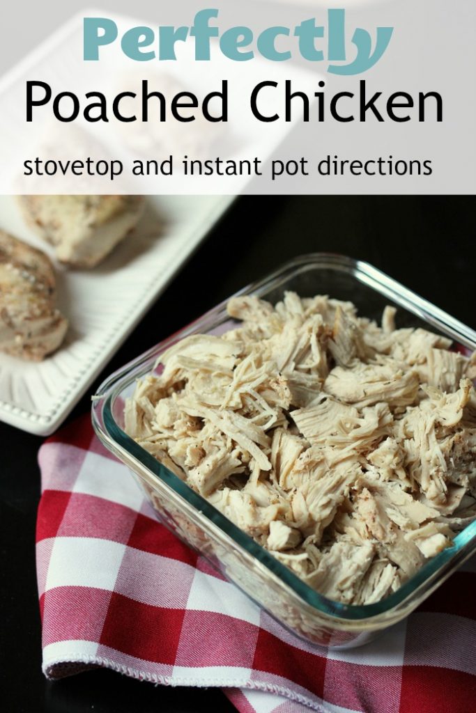 Pressure cooker poached discount chicken