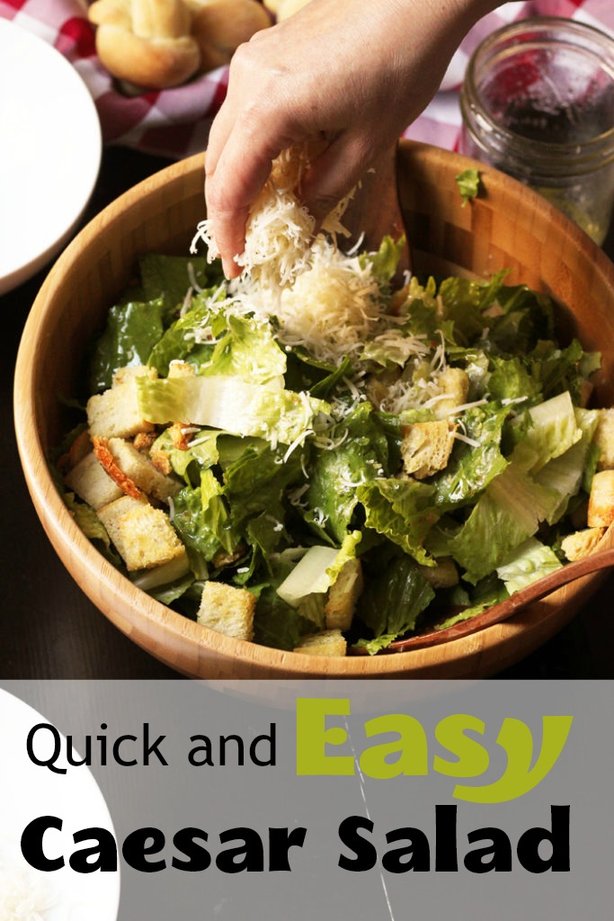 Quick And Easy Caesar Salad Recipe Good Cheap Eats