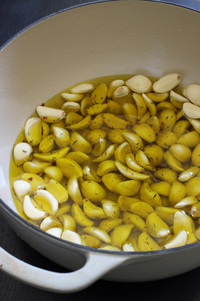  aglio e olio in pentola