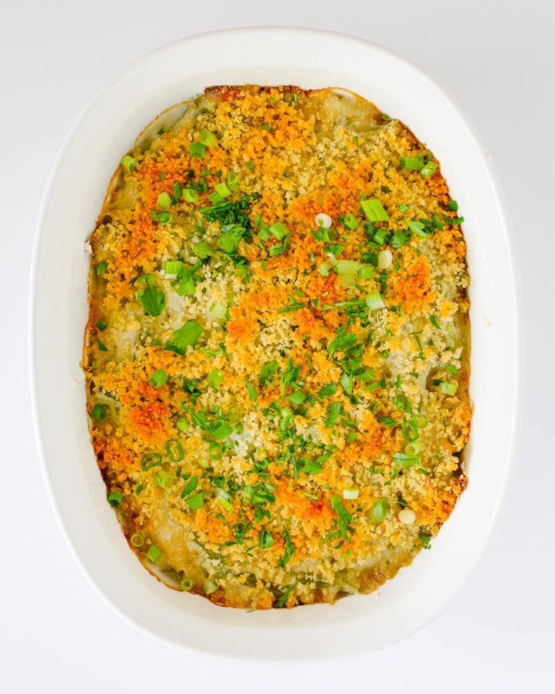 baked green bean casserole.