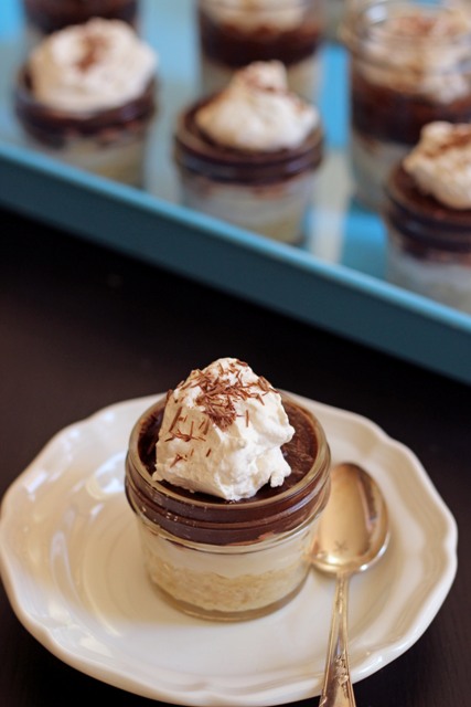 Better than Robert Redford — Layered Chocolate Dessert in a Jar
