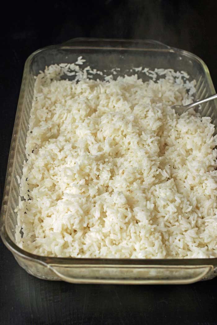 How To Make FOOLPROOF Oven Baked Rice (+ VIDEO!)