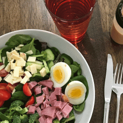 ham and cheese salad