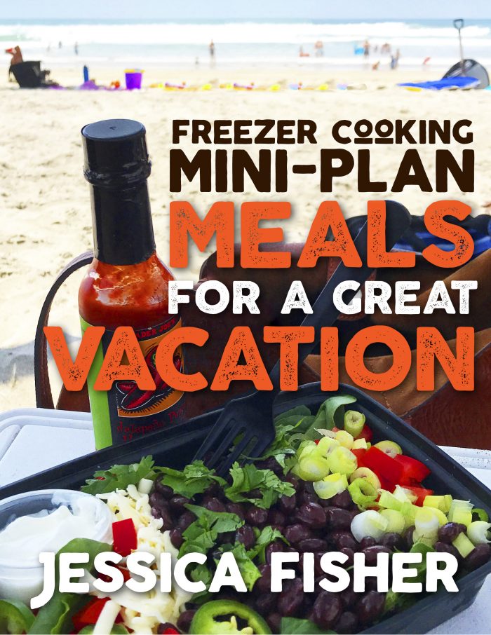 freezer cooking mini plan meals for a great vacation