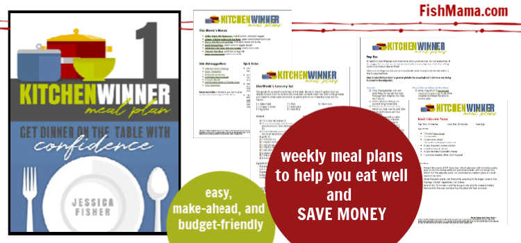 screenshot of what\'s included in the Kitchen Winner Meal Plans