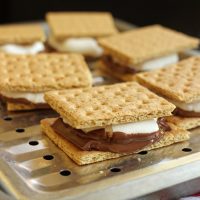S’Mores made in the oven