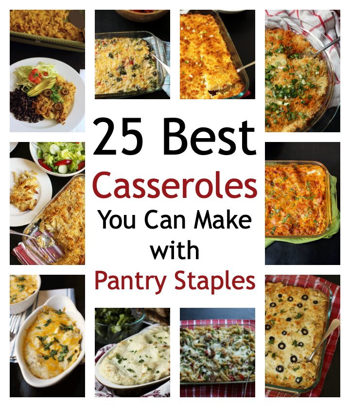 a collage of best casseroles