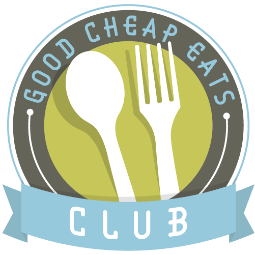 logo for the good cheap eats club