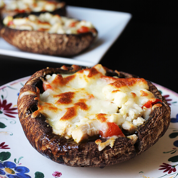 Portobello Pizzas Make Pizza on a Mushroom! Good Cheap Eats