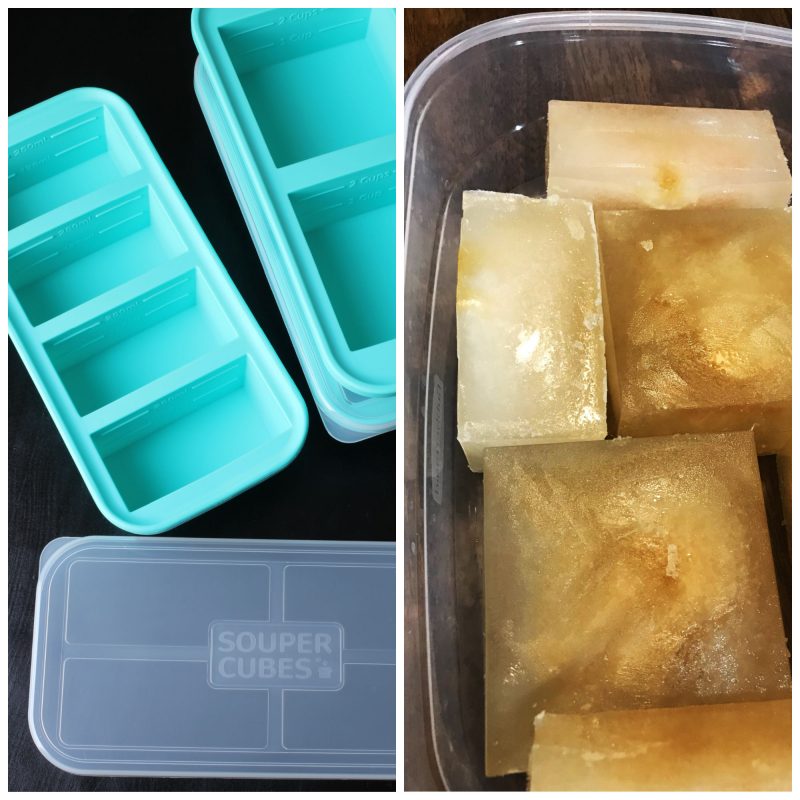 collage of super cubes as well as frozen cubes of stock