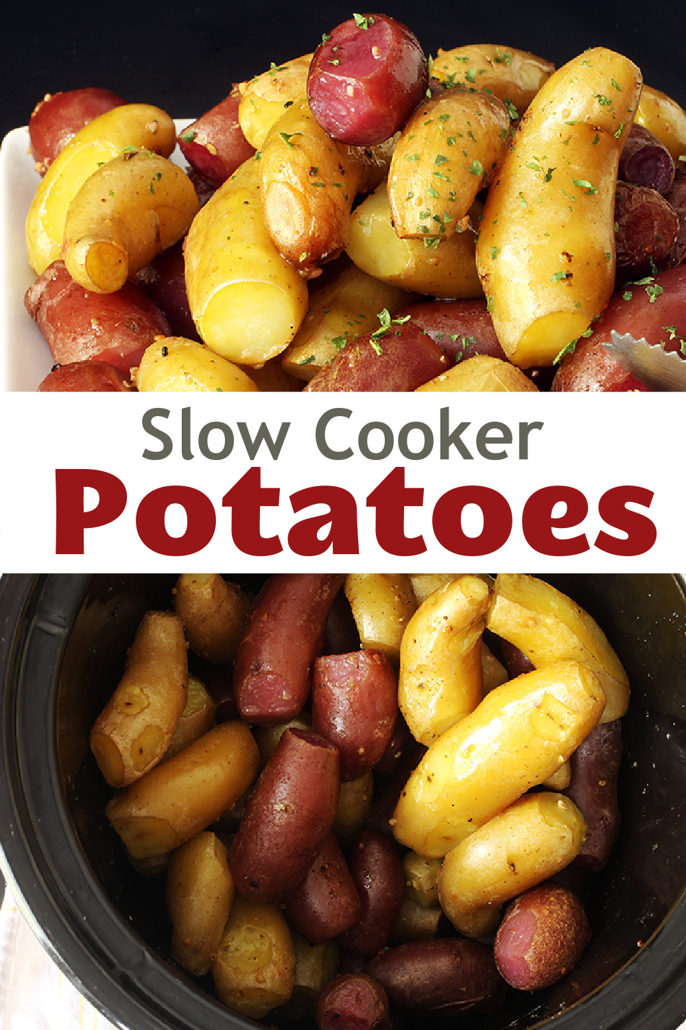 Slow Cooker Potatoes - Good Cheap Eats Side Dishes