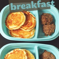 breakfasts boxes with text overlay.
