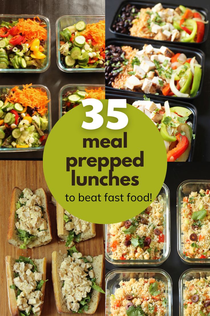 40+ Meal Prepped Lunches to Beat Fast Food - Good Cheap Eats