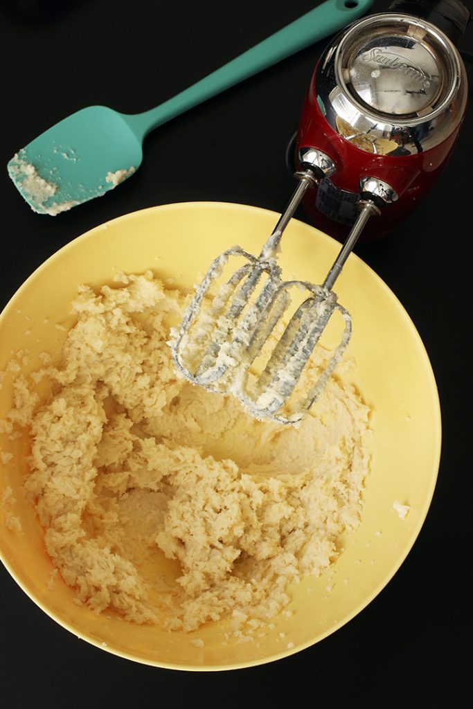 creamed butter and sugar for sugar cookies