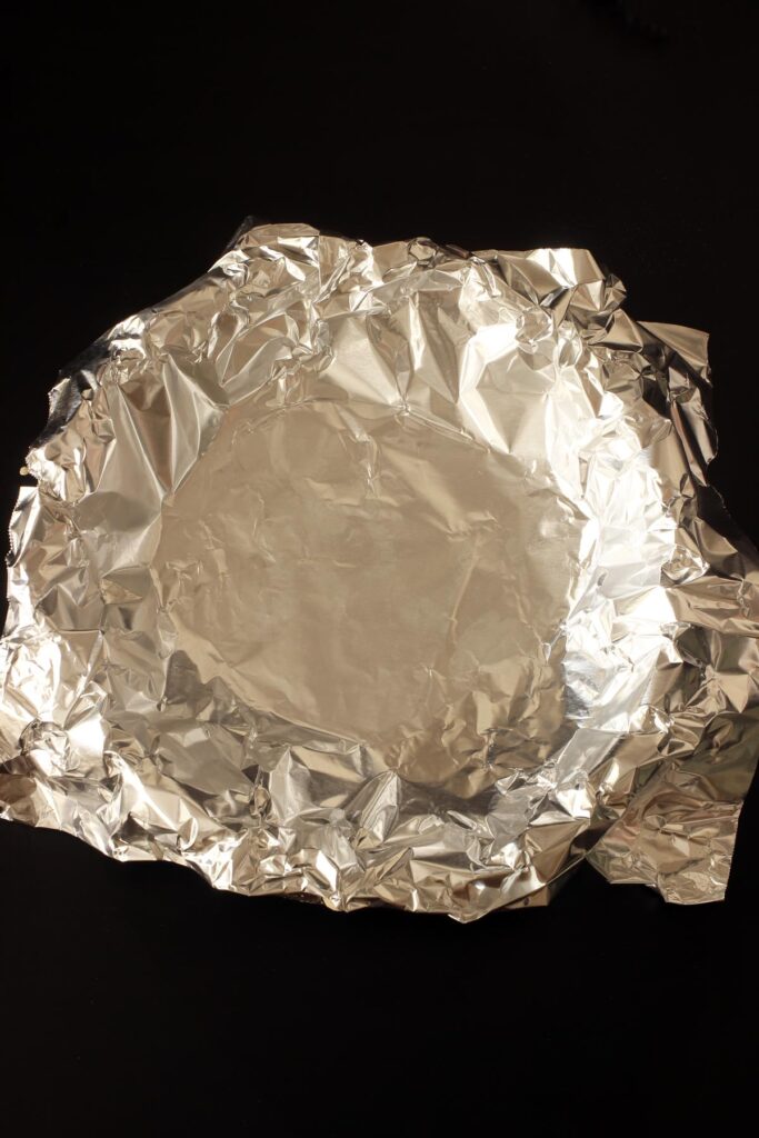 foil lined pie crust