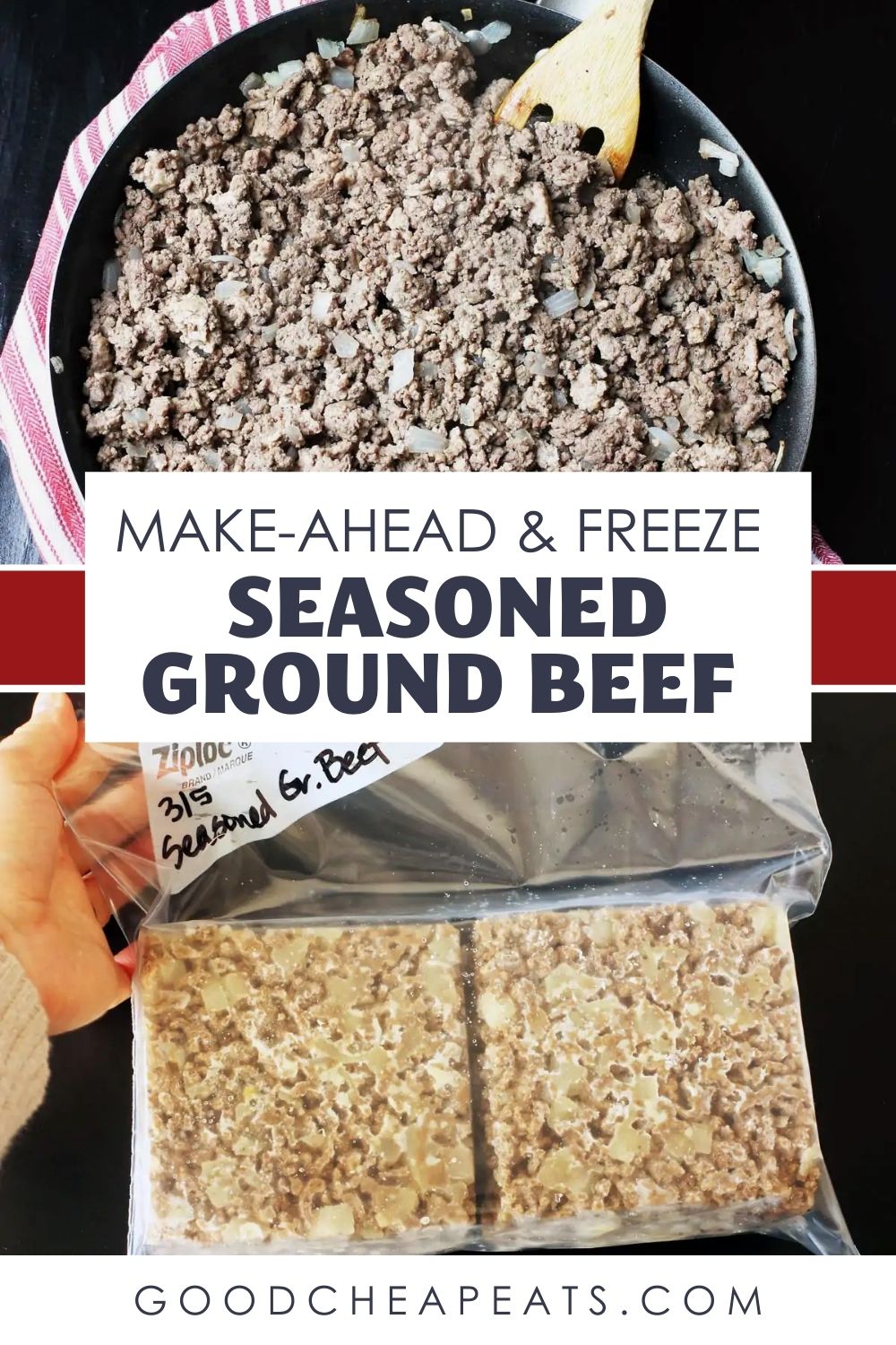 Make-Ahead & Freeze Seasoned Ground Beef - Good Cheap Eats